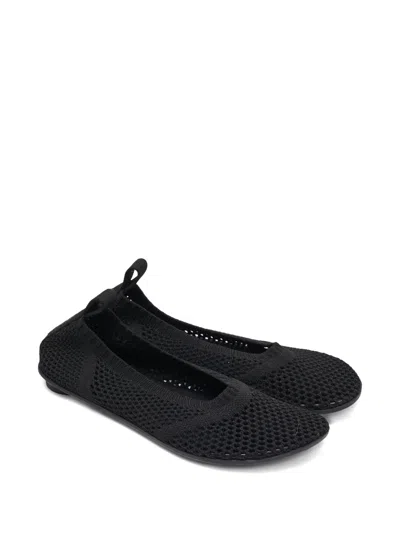 Pre-owned Bottega Veneta Knit Mesh Ballet Flats