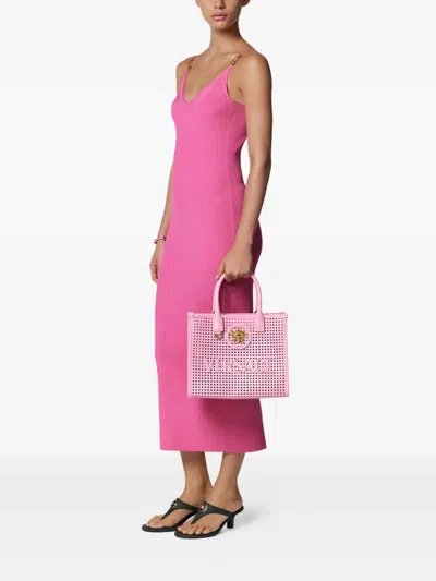 Versace Small La Medusa Laser-cut Tote Bag