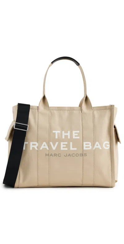 Marc Jacobs The Canvas Travel Tote Bag Beige