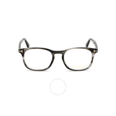 Tom Ford Demo Oval Men's Eyeglasses Ft5505 005 52