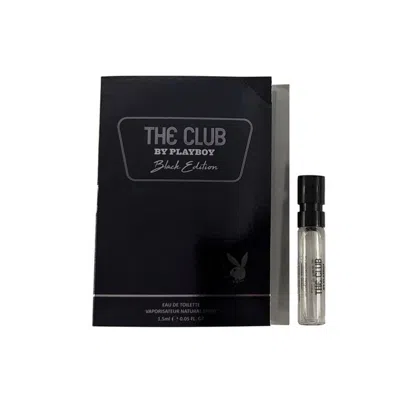 Playboy Men's The Club Black Edition Edt Spray 0.05 oz Fragrances 5050456523696