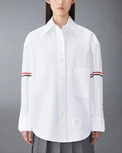Thom Browne Oxford Armband Supersized Shirt