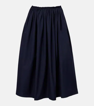 Gabriela Hearst Chiara Cotton Midi Skirt