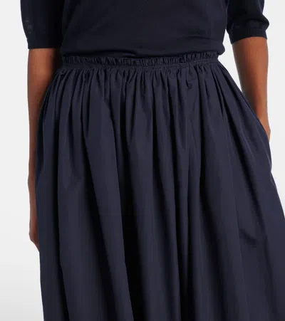 Gabriela Hearst Chiara Cotton Midi Skirt