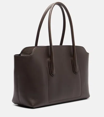 Tom Ford Alexander Large Shoulder Bag In Natural Grain Leather