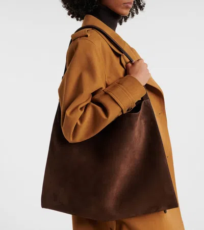 Christian Louboutin Tote Baggy Aus Veloursleder