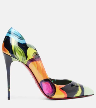 Christian Louboutin Hot Chick 100 Patent Leather Pumps
