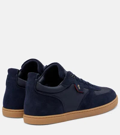 Christian Louboutin Tutti Rui Suede Sneakers