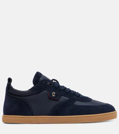 Christian Louboutin Tutti Rui Suede Sneakers