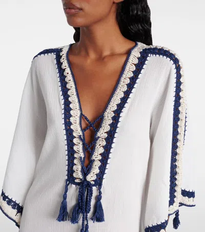 Anna Kosturova Crochet Cotton Kaftan