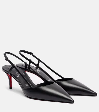 Christian Louboutin Pointed Toe Sling Back Stiletto Pumps