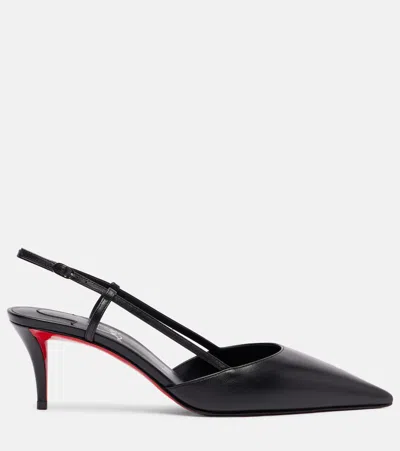 Christian Louboutin Pointed Toe Sling Back Stiletto Pumps