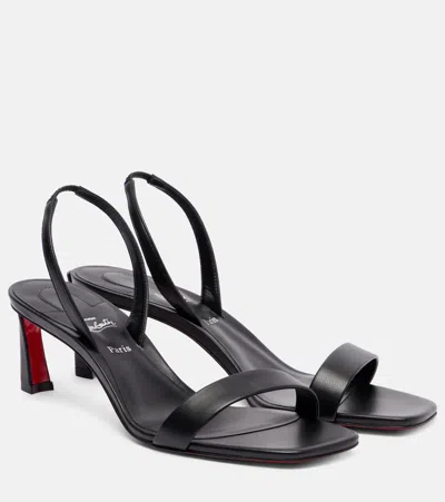Christian Louboutin O Condora 55 Leather Slingback Sandals