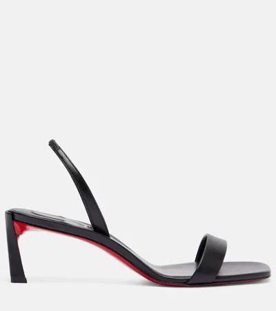 Christian Louboutin O Condora 55 Leather Slingback Sandals