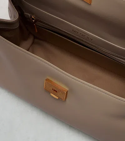 Dolce & Gabbana Sicily Small Leather Tote Bag