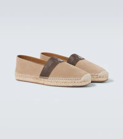 Christian Louboutin Alfarica Leather Espadrilles