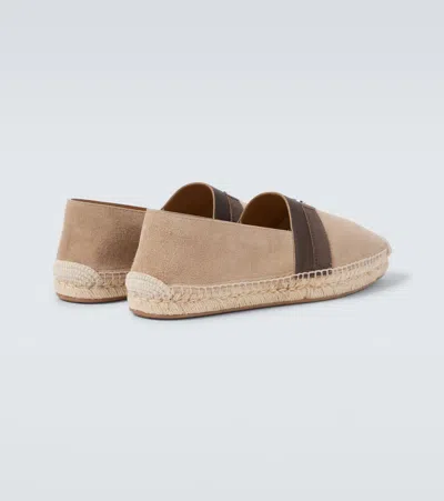 Christian Louboutin Alfarica Leather Espadrilles