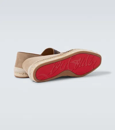 Christian Louboutin Alfarica Leather Espadrilles