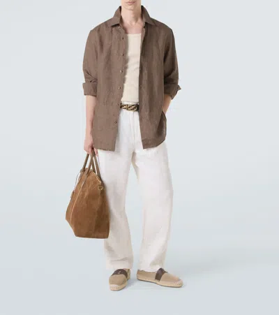 Christian Louboutin Alfarica Leather Espadrilles