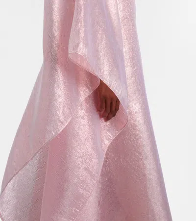 Taller Marmo Betsy One-shoulder Fil Coupé Gown