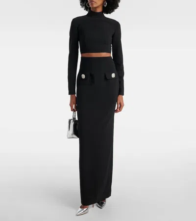 Costarellos Cropped Top