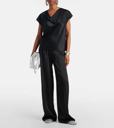 Vince Mid-rise Wide-leg Pants