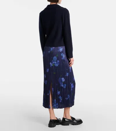 Vince Cropped Wool And Cashmere Cardigan