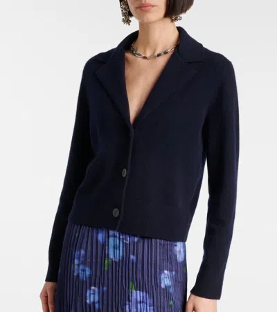 Vince Cropped Wool And Cashmere Cardigan