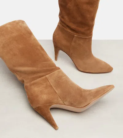 Gianvito Rossi 85 Suede Boots