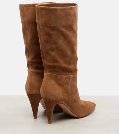Gianvito Rossi 85 Suede Boots