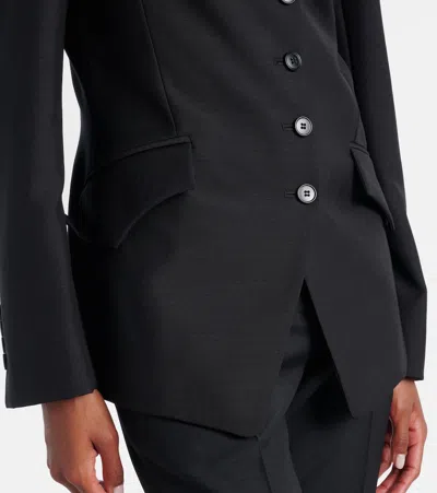 Alexander Mcqueen Wool And Mohair Blazer