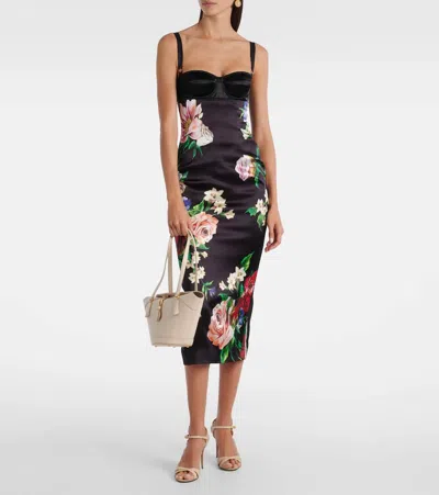 Dolce & Gabbana Capri Medium Leather Tote Bag