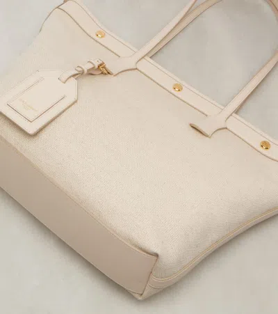 Dolce & Gabbana Canvas And Leather Tote Bag
