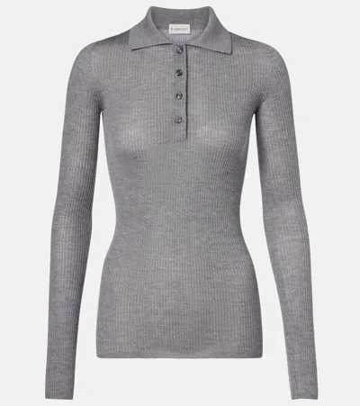 Moncler Long-sleeved Polo Shirt