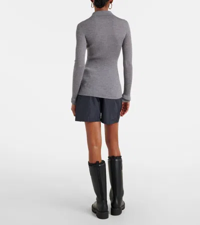 Moncler Long-sleeved Polo Shirt