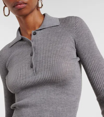 Moncler Long-sleeved Polo Shirt