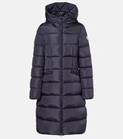Moncler Avocette Quilted Down Parka In Blue