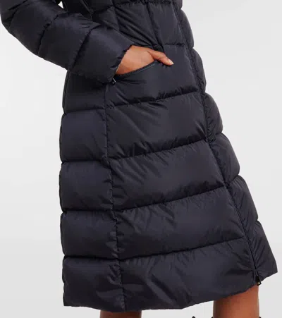 Moncler Avocette Quilted Down Parka In Blue