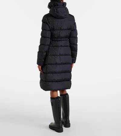 Moncler Avocette Quilted Down Parka In Blue