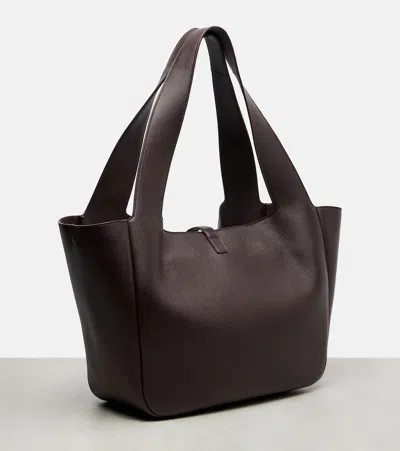 Saint Laurent Le 5 À 7 Bea Leather Tote Bag