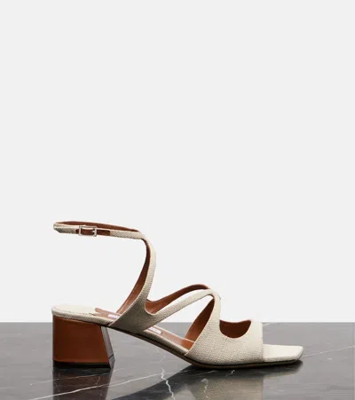 Jimmy Choo Azilia 45 Canvas Sandals