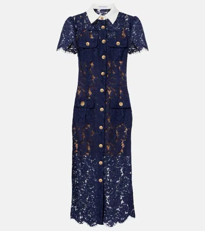 Self-portrait Lace Midi Dress