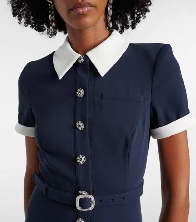 Self-portrait Belted Midi Dress