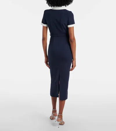 Self-portrait Belted Midi Dress
