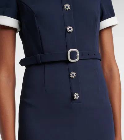 Self-portrait Belted Midi Dress