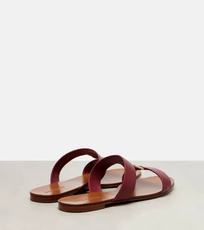 Dolce & Gabbana Dg Leather Slides