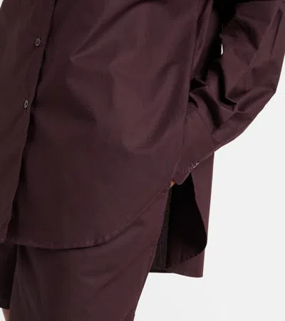 The Frankie Shop Lui Cotton Poplin Shirt