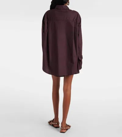 The Frankie Shop Lui Cotton Poplin Shirt
