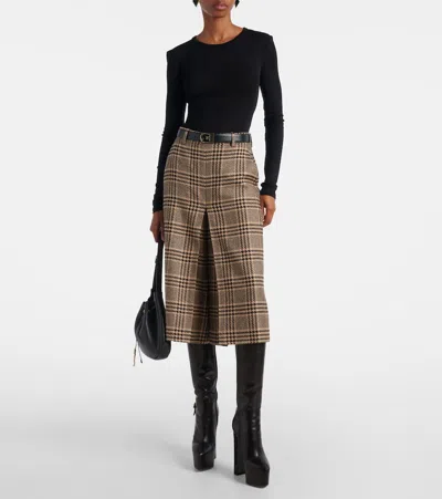 Saint Laurent Wool Jersey Bodysuit