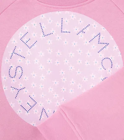 Stella Mccartney Kid - Logo Graphic Sweatshirt In Pink